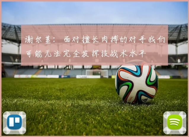 谢尔基：面对擅长肉搏的对手我们可能无法完全发挥技战术水平